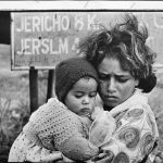 Palestinian refugees near Allenby Bridge, 1967